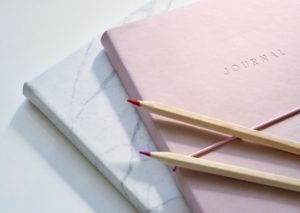 Write in your journal to fight writer's block.